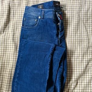 Kiton Deep Blue Slim Jeans